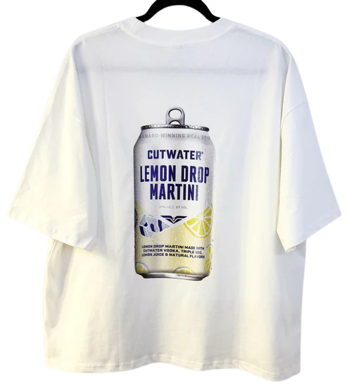 Turbo Nami x CutWater Graphic White Tee