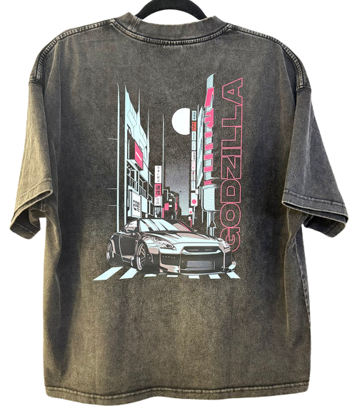 Turbo Nami Graphic Tee Neon GTR